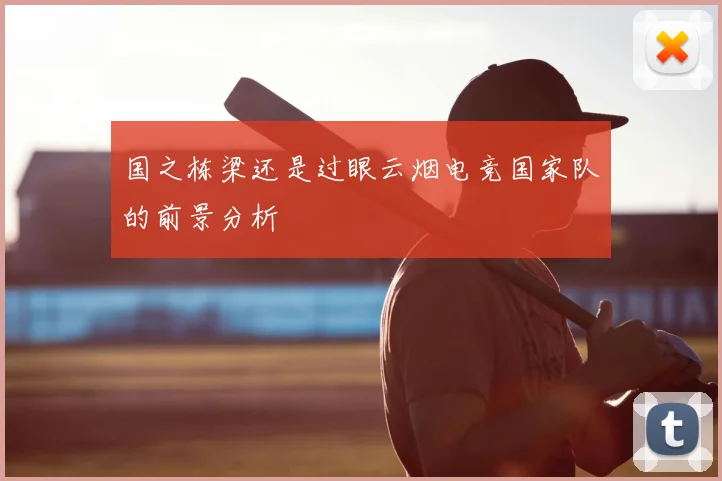 国之栋梁还是过眼云烟电竞国家队的前景分析